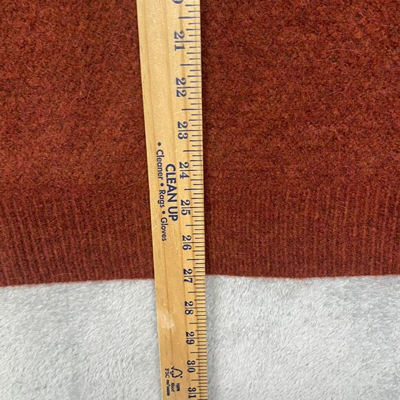 Madewell Sweater Womens 4X Brown Wool Alpaca Havener Pullover Sweater NI619 - Picture 7 of 8